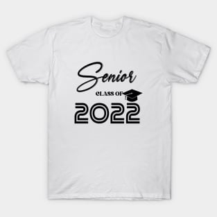 Senior Class of 2022 Graduation Graphic Design T-Shirt